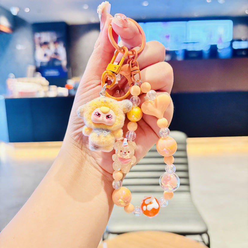 Quirky Cute Labubu Hot-Selling Adorable Phone Chain Keychain Bag Pendant Accessory Holiday Gift