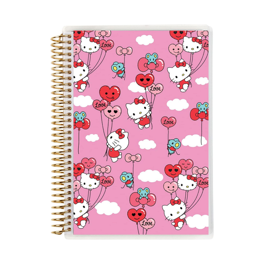 Hello Kitty x Erin Condren Balloons A5 Coiled Notebook