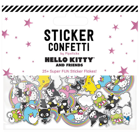 Hello Kitty and Friends x Pipsticks Together Forever Sticker Confetti