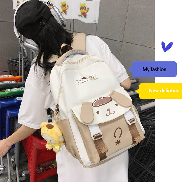 🎒Official genuine authorized large capacity comfortable fabric outdoor leisure travel campus simple style multifunctional backpack🎉