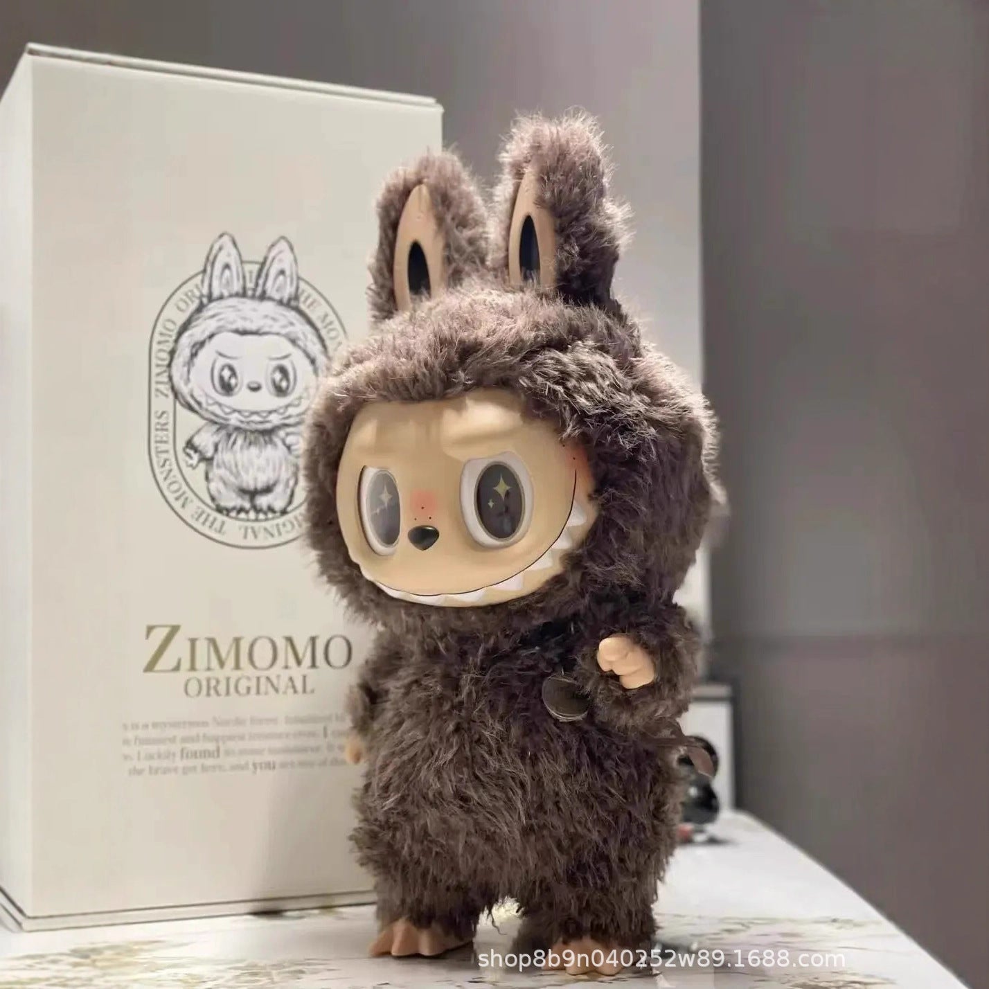 Labubu Plush Doll Pop Mart Series 3 Blind Box Labubu Toy Vinyl Series Plush Pendant Toy