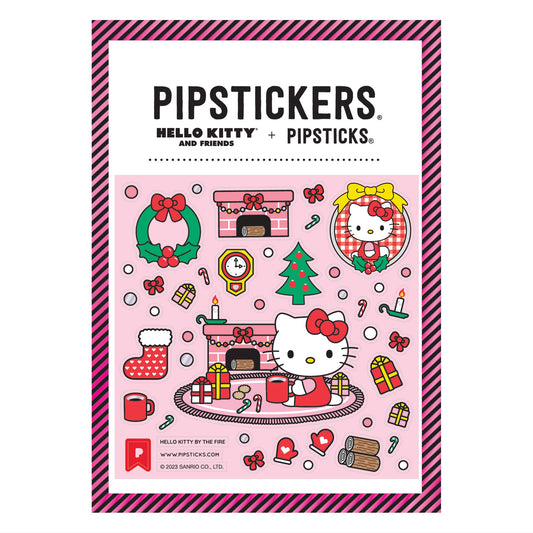 Hello Kitty x Pipsticks By The Fire Sticker Sheet