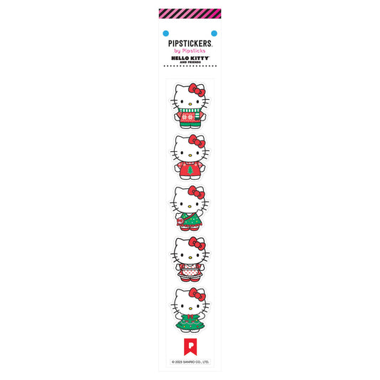 Hello Kitty x Pipsticks Festive Fashions Sticker Sheet