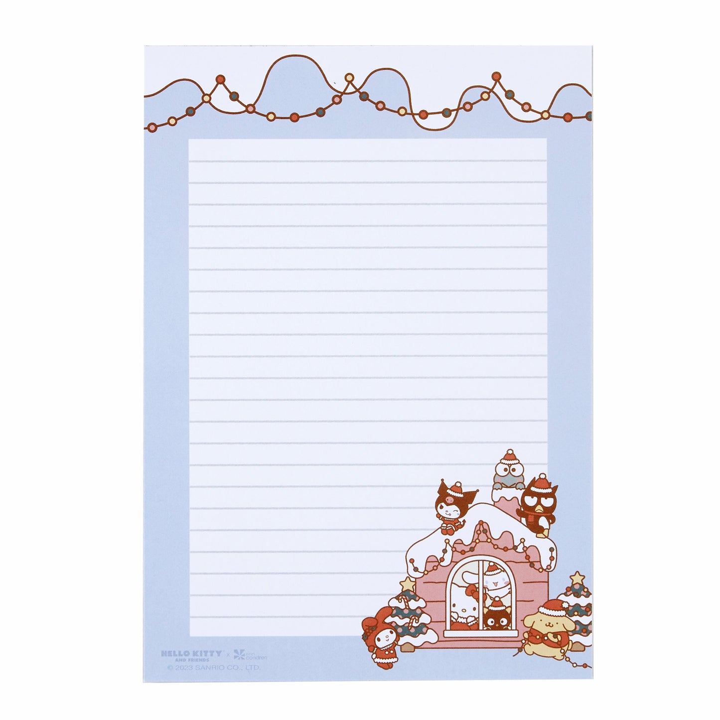 Hello Kitty and Friends x Erin Condren Holiday Medium Notepad 2-Piece Set