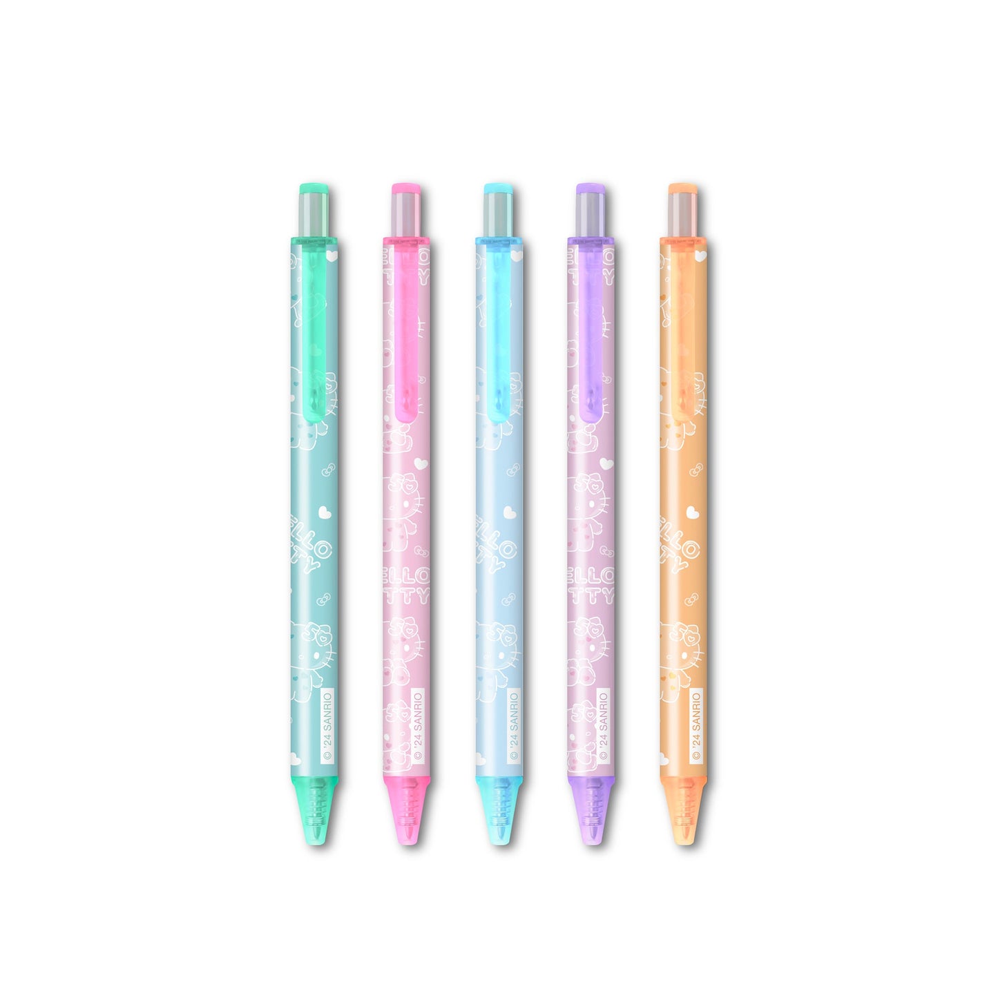 Hello Kitty x Studio Oh! 50th Anniversary 5-pc Gel Pens Set