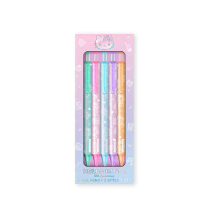 Hello Kitty x Studio Oh! 50th Anniversary 5-pc Gel Pens Set