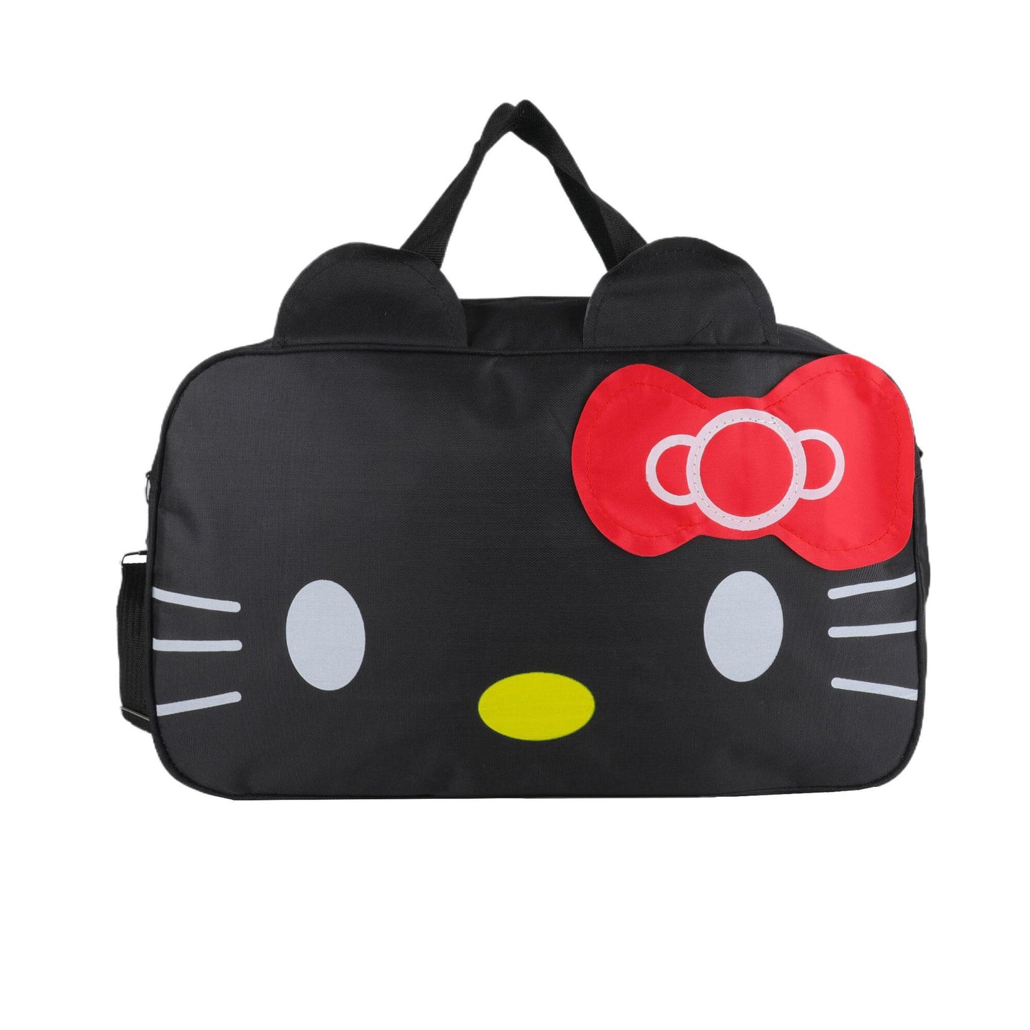 Fashion Cat Large Capacity Student Travel Bag Waterproof Large Capacity Cute Girl KT Luggage Bag Female Handbag
