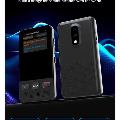 AI Language Translator Device T21 |   138 Languages, Real-Time Voice & Photo Translation |   Offline Mode & Touchscreen |   Perfect for Travel & Business & Work Translation Traductor