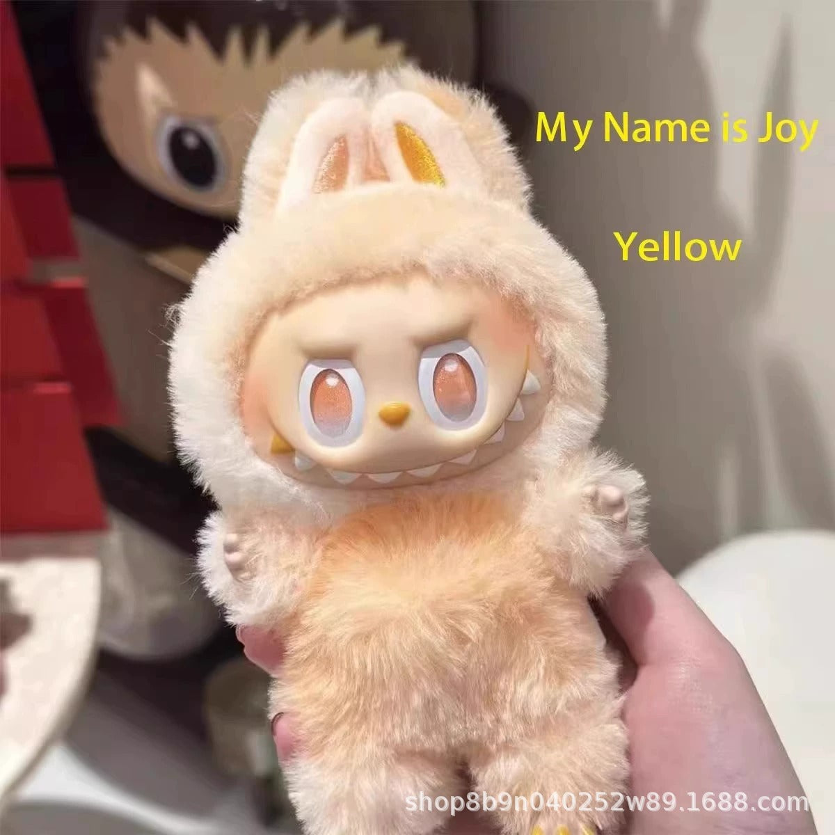 Labubu Plush Doll Pop Mart Series 3 Blind Box Labubu Toy Vinyl Series Plush Pendant Toy