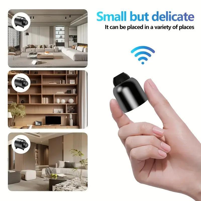 X5 Wireless Indoor Security Camera: Anti-theft Video Recording, 720P, Memory Card Support, IP Camera, USB & Voice (APP Compatible)