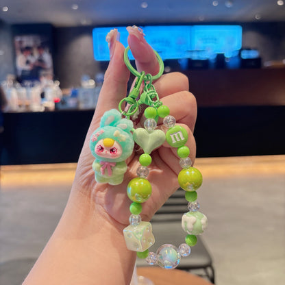 Quirky Cute Labubu Hot-Selling Adorable Phone Chain Keychain Bag Pendant Accessory Holiday Gift