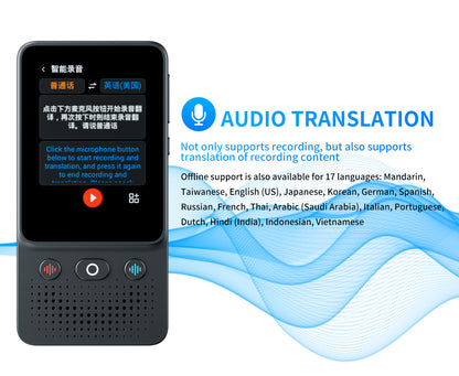 Smart AI Translator: Offline Photo Translator for Travel Abroad, Simultaneous Interpretation, Cross-Border Trade Edition, Multi-Language Support