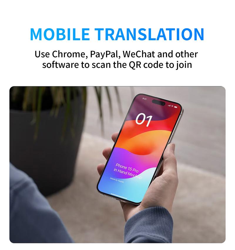AI Language Translator Device T21 |   138 Languages, Real-Time Voice & Photo Translation |   Offline Mode & Touchscreen |   Perfect for Travel & Business & Work Translation Traductor