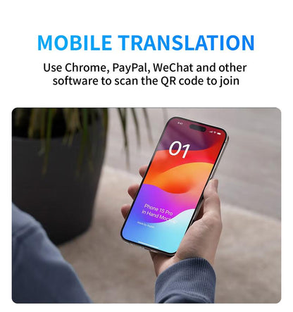 AI Language Translator Device T21 |   138 Languages, Real-Time Voice & Photo Translation |   Offline Mode & Touchscreen |   Perfect for Travel & Business & Work Translation Traductor