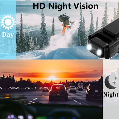L12 Direct-to-HD Camera DV Video Recording & Audio Capture Conference & Sports Event Recording On-Duty Body Camera Night Vision Back Clip & Handheld