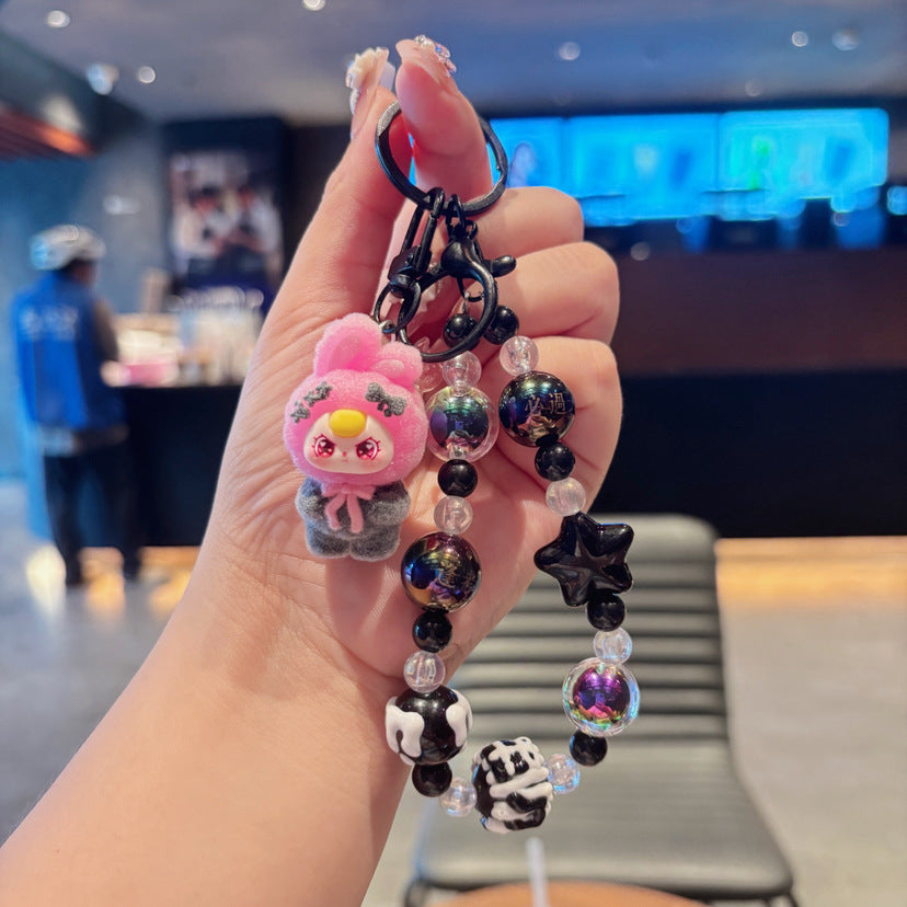 Quirky Cute Labubu Hot-Selling Adorable Phone Chain Keychain Bag Pendant Accessory Holiday Gift