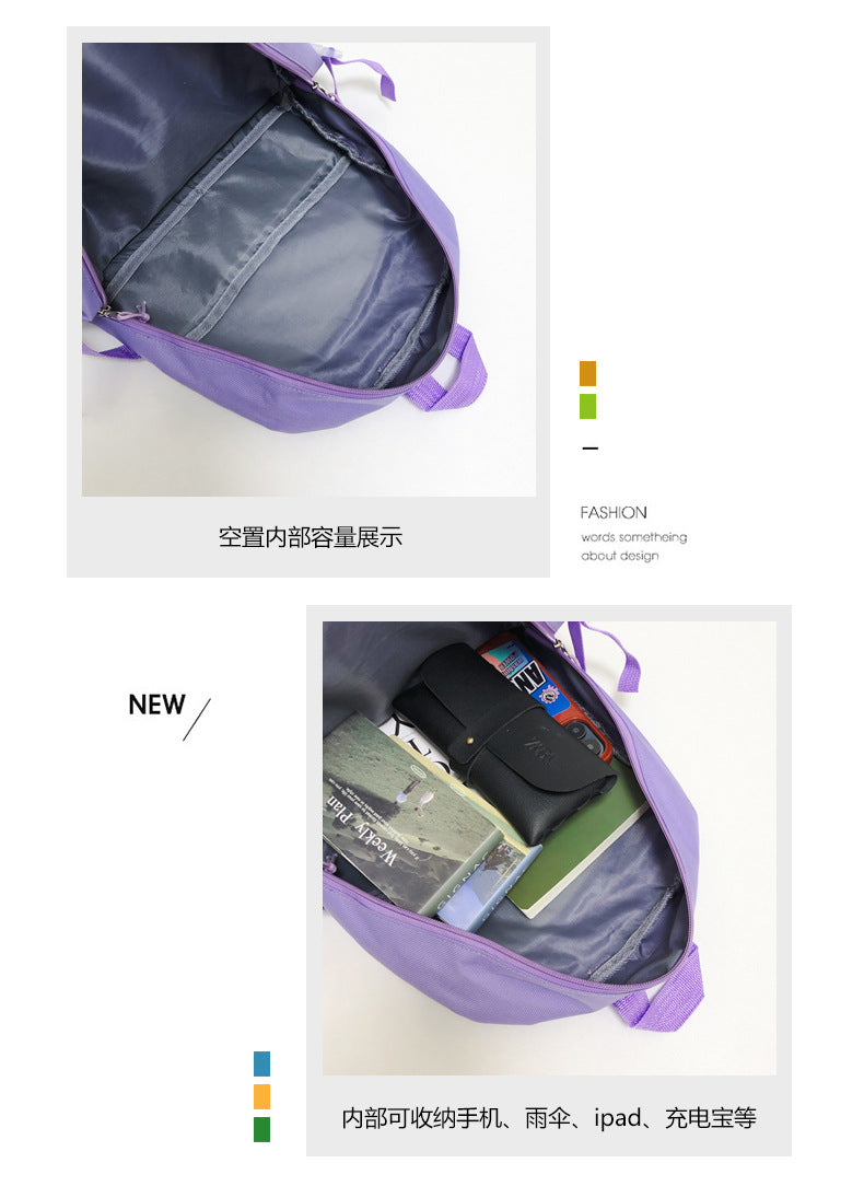 Hot Selling Backpack for Girls Korean Style Cute Japanese Style Campus Student School Bag Casual Large Capacity Laptop Backpack