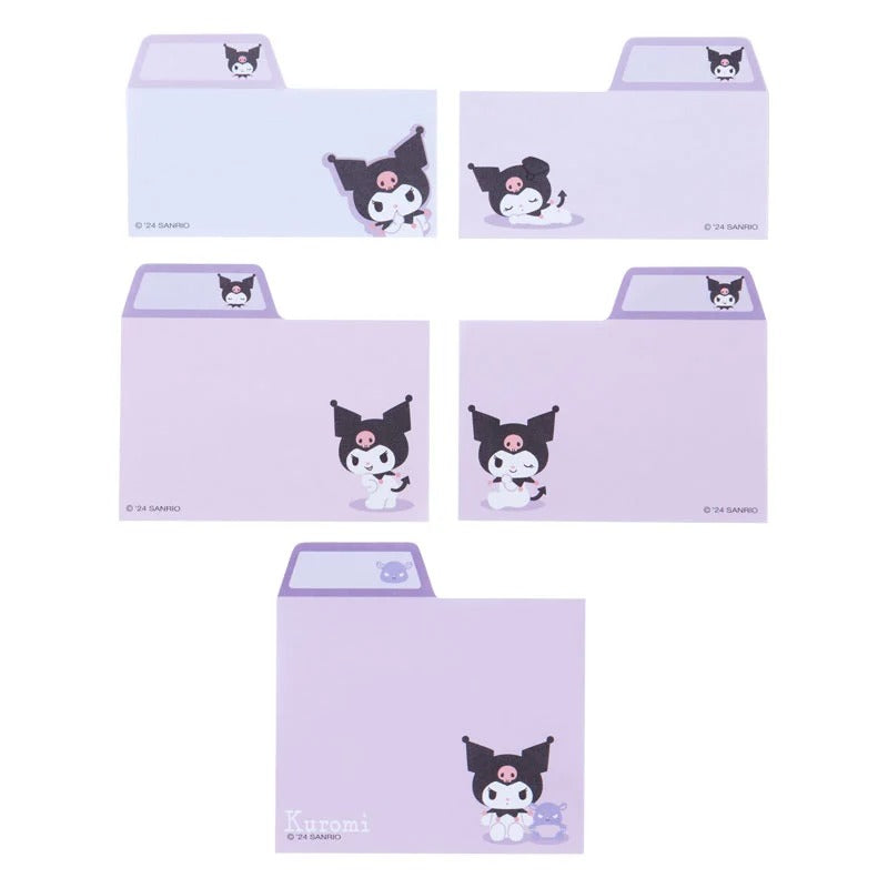 Kuromi Index Tab Sticky Notes