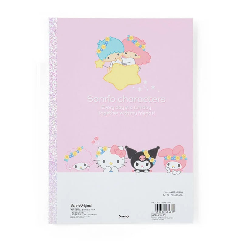 Sanrio Characters Notebook (Pink)