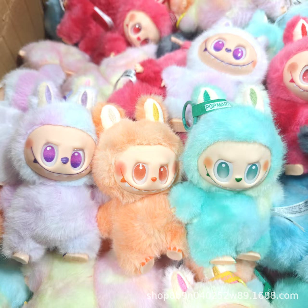 Labubu Plush Doll Pop Mart Series 3 Blind Box Labubu Toy Vinyl Series Plush Pendant Toy