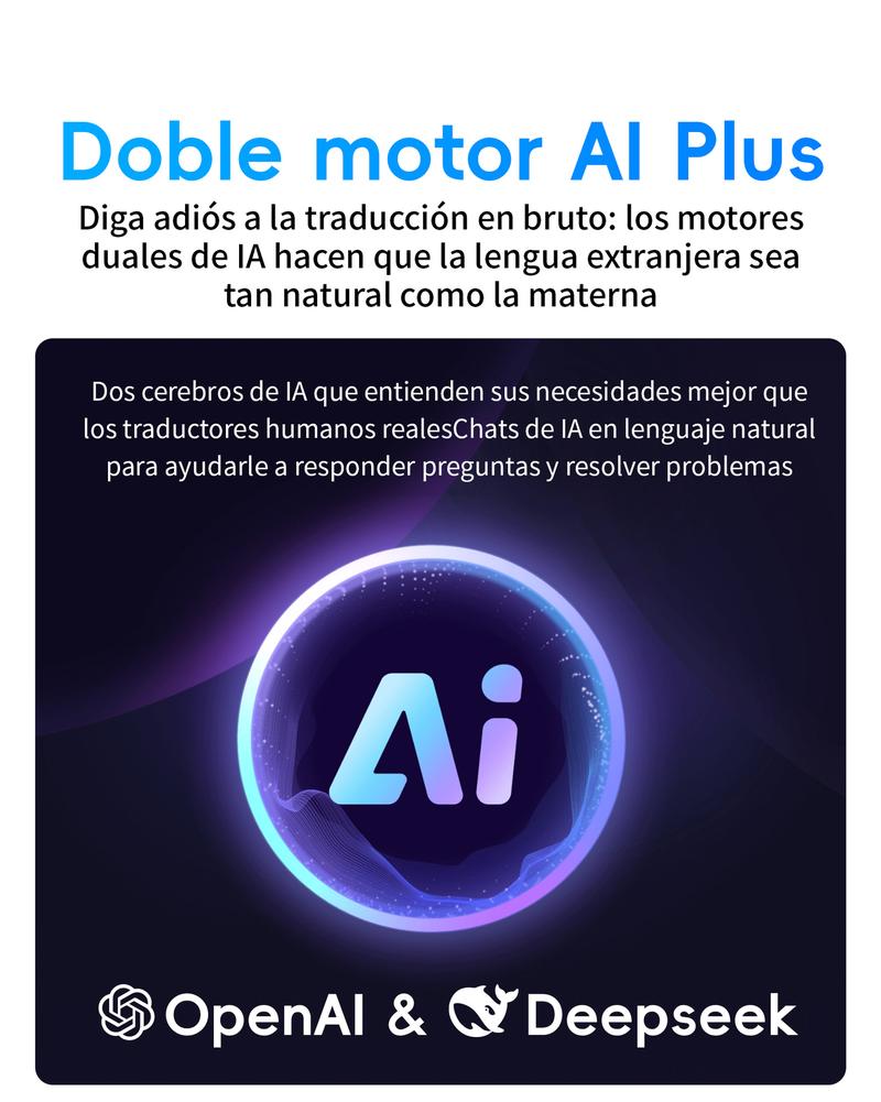 AI Language Translator Device T21 |   138 Languages, Real-Time Voice & Photo Translation |   Offline Mode & Touchscreen |   Perfect for Travel & Business & Work Translation Traductor