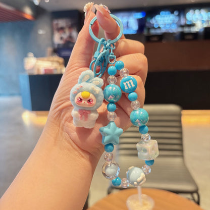 Quirky Cute Labubu Hot-Selling Adorable Phone Chain Keychain Bag Pendant Accessory Holiday Gift
