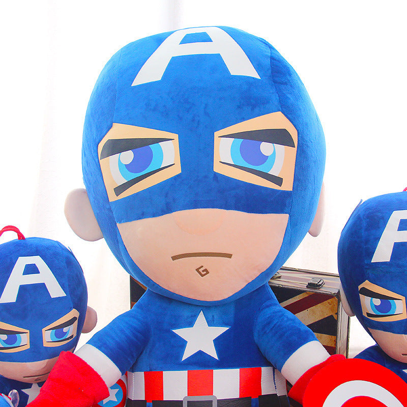 Hot-Selling Realistic Avengers Figures Spider-Man Plush Toys Captain America Superman Dolls
