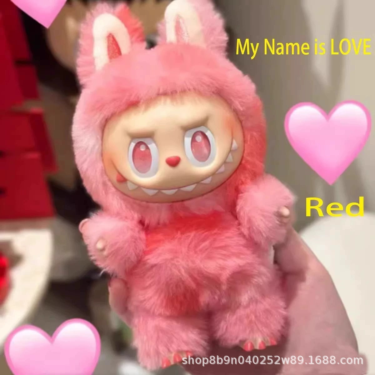 Labubu Plush Doll Pop Mart Series 3 Blind Box Labubu Toy Vinyl Series Plush Pendant Toy