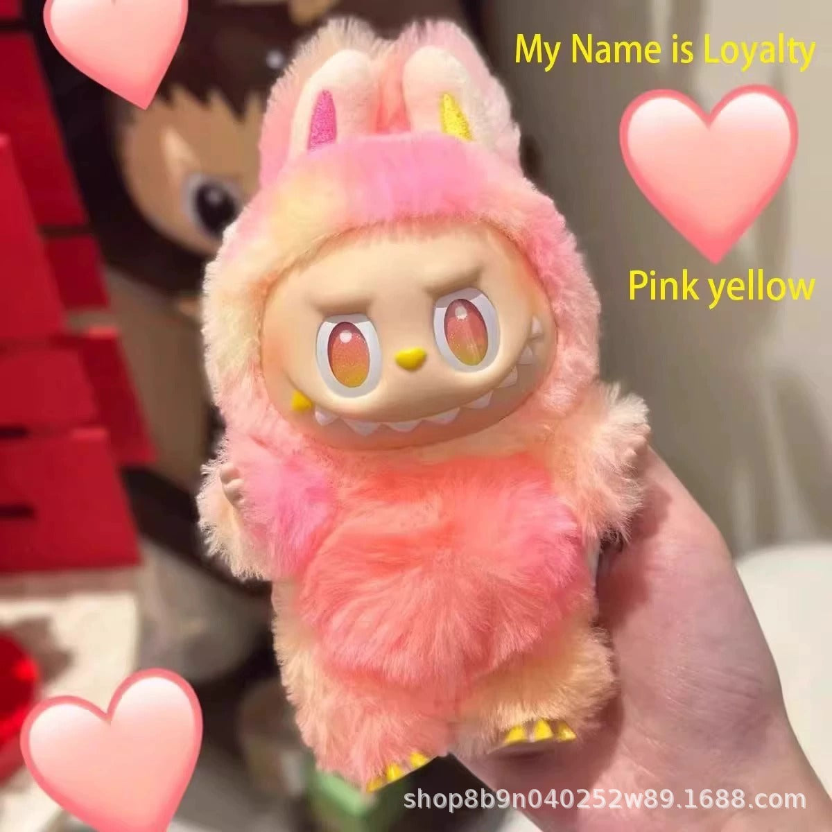 Labubu Plush Doll Pop Mart Series 3 Blind Box Labubu Toy Vinyl Series Plush Pendant Toy