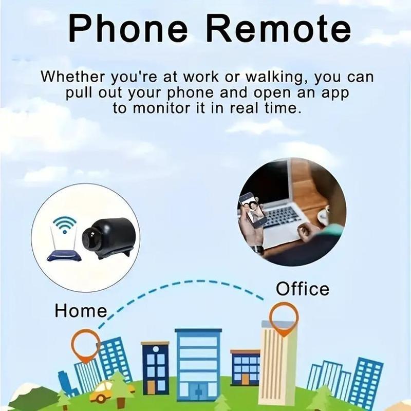 X5 Wireless Indoor Security Camera: Anti-theft Video Recording, 720P, Memory Card Support, IP Camera, USB & Voice (APP Compatible)