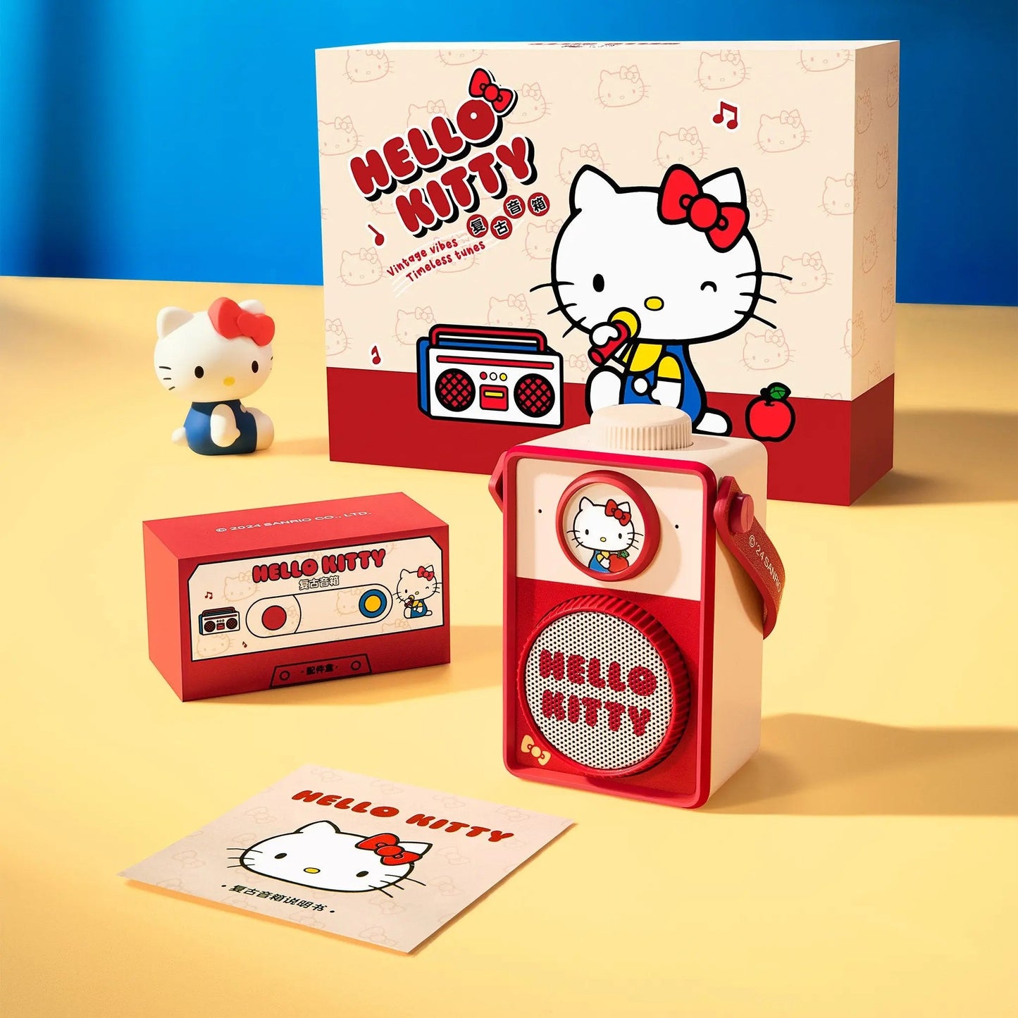 Sanriohouse x Sanrio Hello Kitty Speaker-Wireless Portable Bluetooth