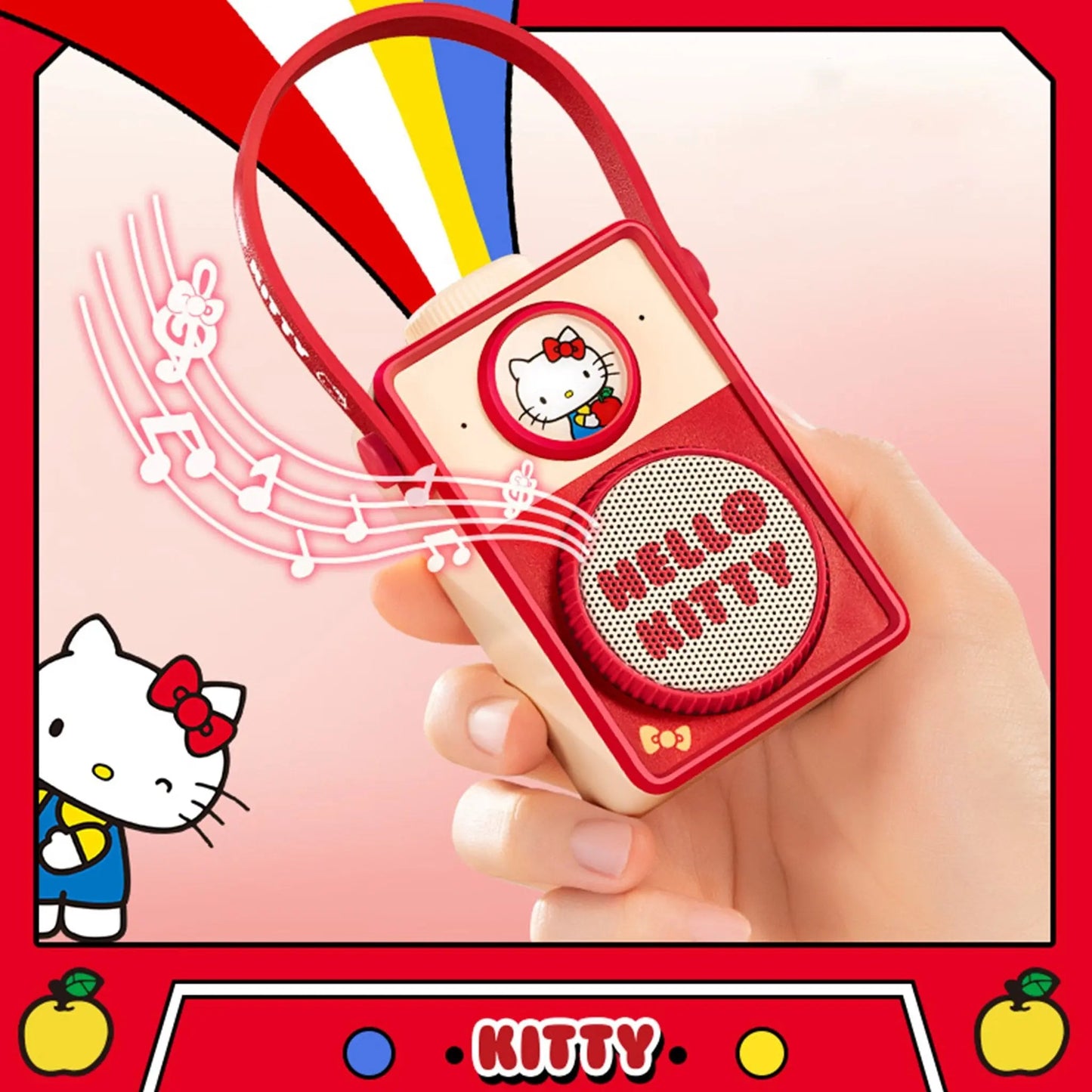 Sanriohouse x Sanrio Hello Kitty Speaker-Wireless Portable Bluetooth