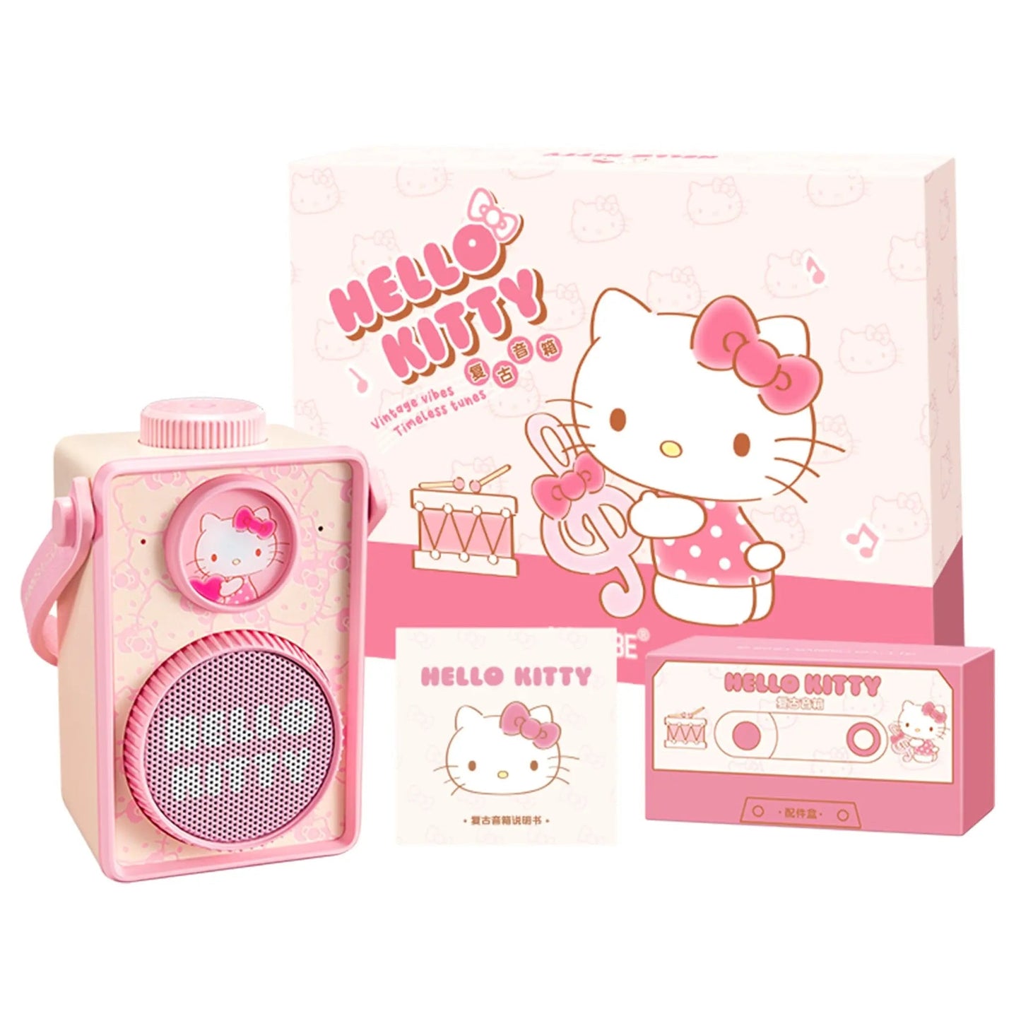 Sanriohouse x Sanrio Hello Kitty Speaker-Wireless Portable Bluetooth