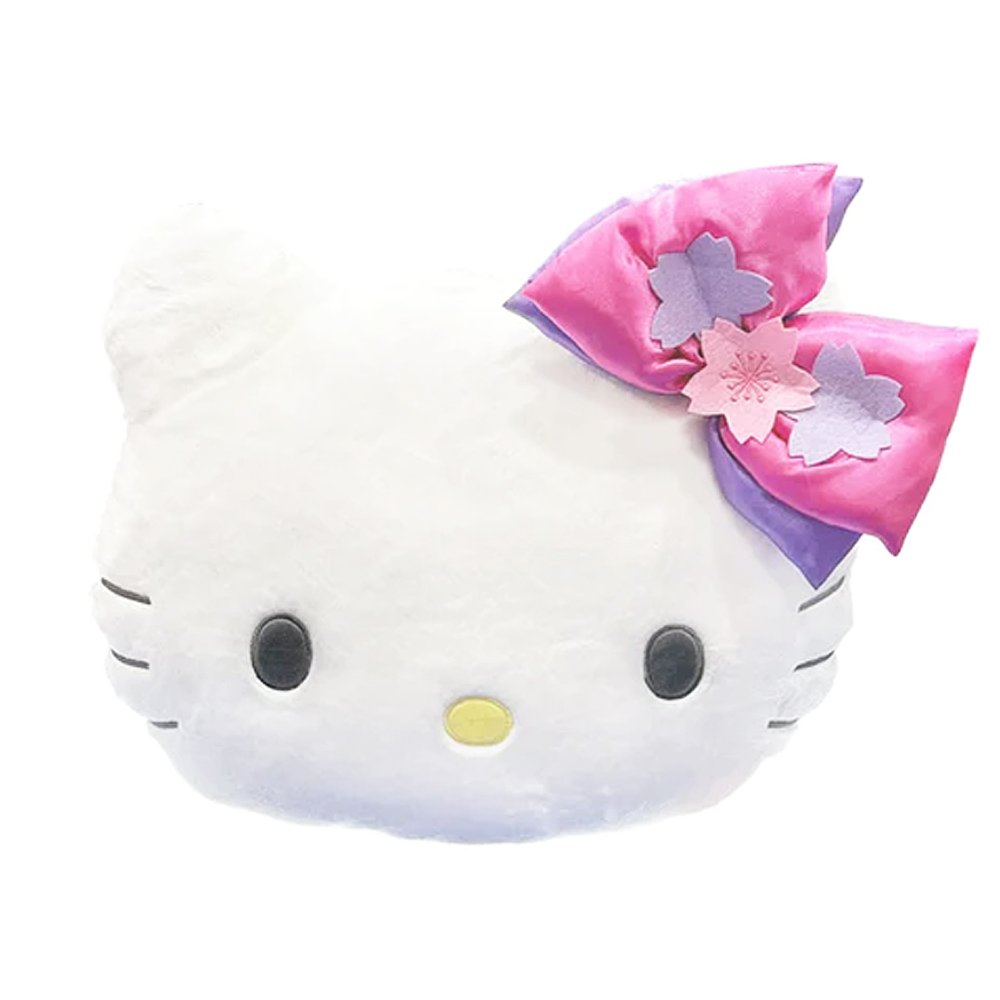 Hello Kitty Sakura Dress Face 16" Plush