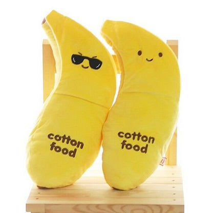 Banana 19" Cushion Plush Toy Doll : Sunglass