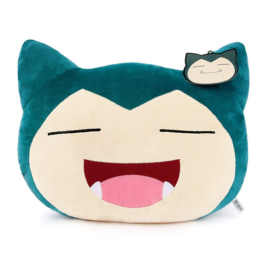 Pokemon Smiling Snorlax Face Cushion