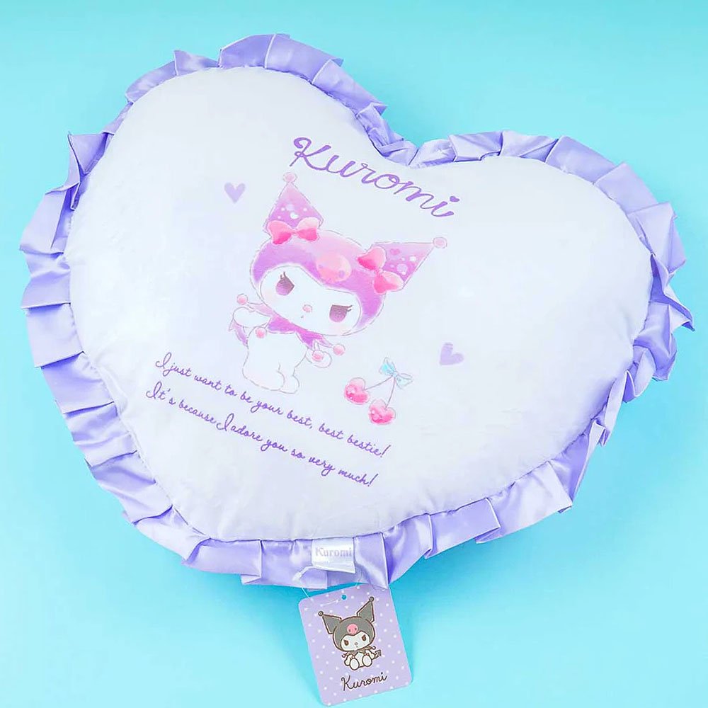 Sanrio Characters Heart Ruffle Cushion