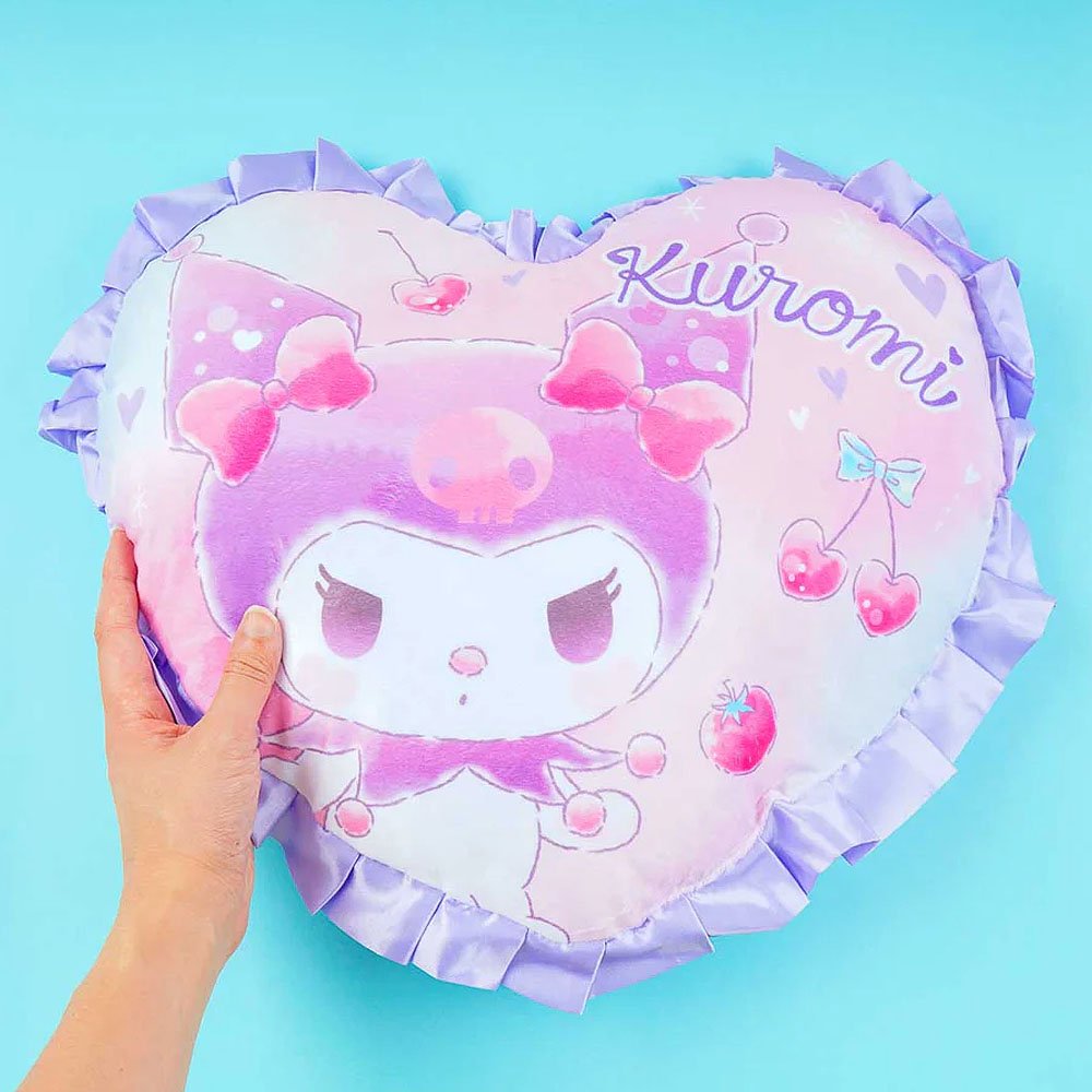 Sanrio Characters Heart Ruffle Cushion