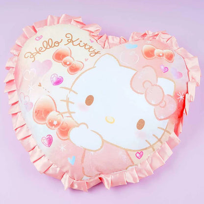 Sanrio Characters Heart Ruffle Cushion