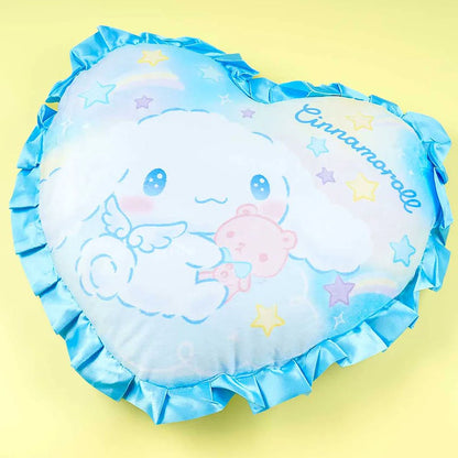 Sanrio Characters Heart Ruffle Cushion