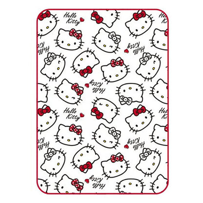 Sanrio Characters Face Pattern Throw Blanket