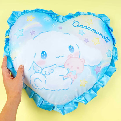 Sanrio Characters Heart Ruffle Cushion