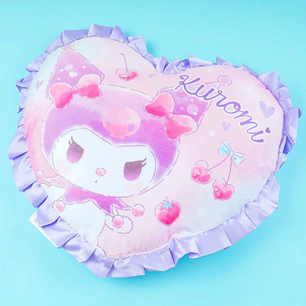 Sanrio Characters Heart Ruffle Cushion