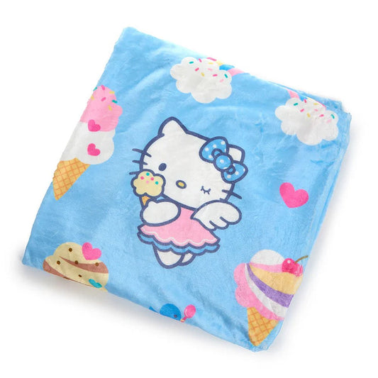 Hello Kitty Throw Blanket :Sky Angel