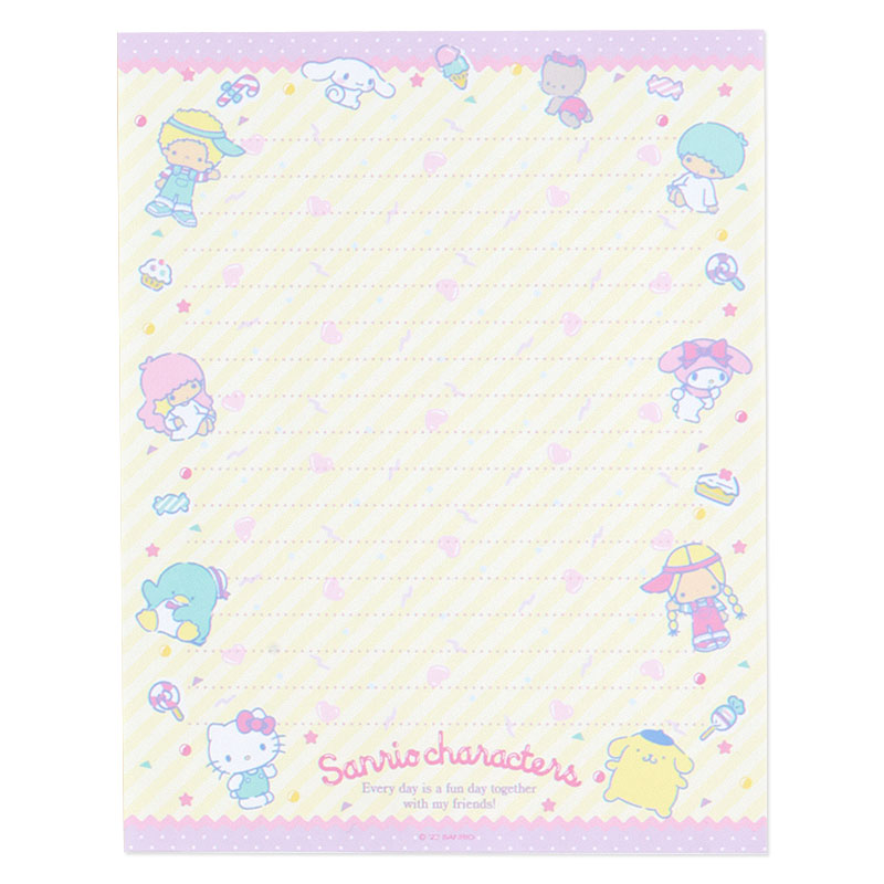 Sanrio Characters Deluxe Letter Set