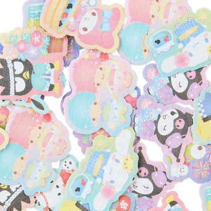 Sanrio Characters 30-Piece Summer Lantern Mini Sticker Pack