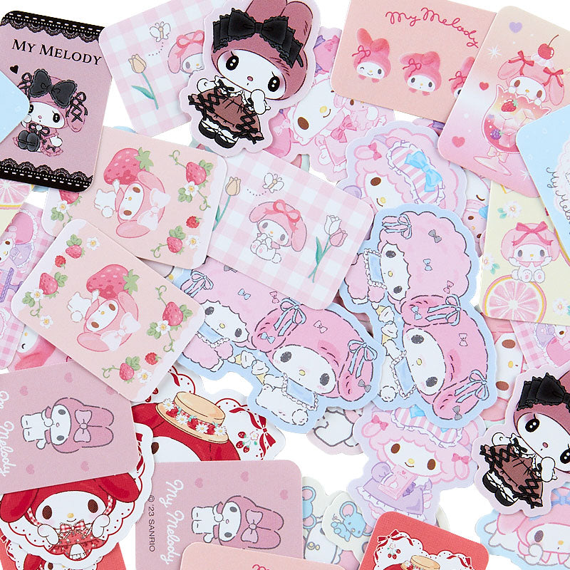 My Melody 40-Piece Classic Mini Sticker Pack