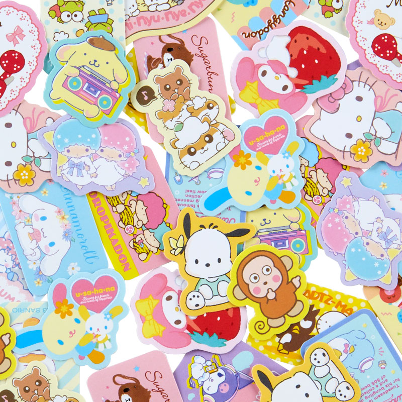 Sanrio Characters 40-Piece Classic Mini Sticker Pack