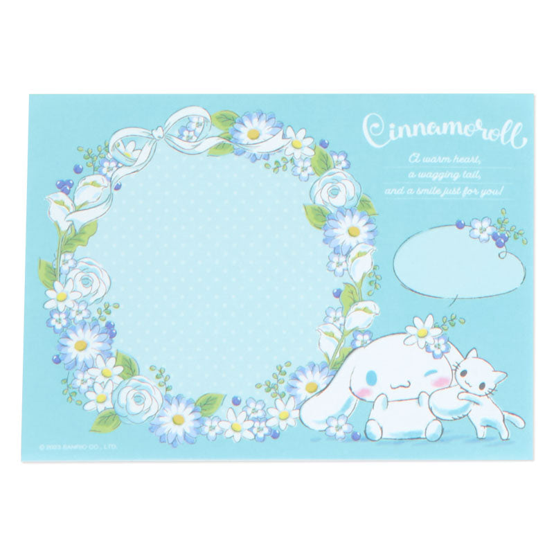 Cinnamoroll Memo Pad & Sticker Set