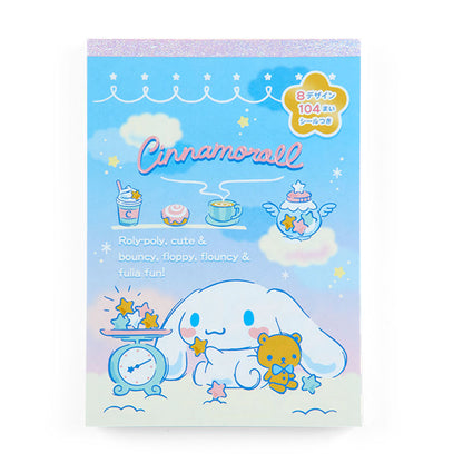 Cinnamoroll Memo Pad & Sticker Set